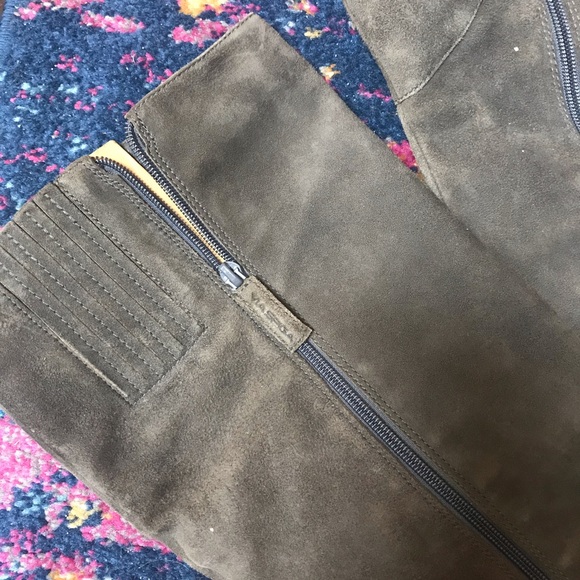 Via Spiga high heel boots soft grey size 8M - Picture 5 of 8